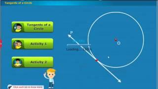 Tangents of a Circle, Class 10 Maths | Digital Teacher