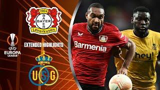 Bayer Leverkusen vs. Union SG: Extended Highlights | UEL Quarter-Finals - Leg 1 | CBS Sports Golazo