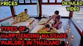 5 Types Of Happy Ending Massage Parlours In Thailand | Thai Massages | RedLightDays
