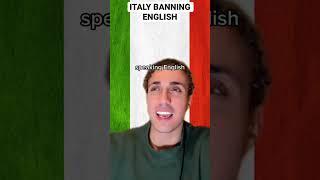 Italy Banning English