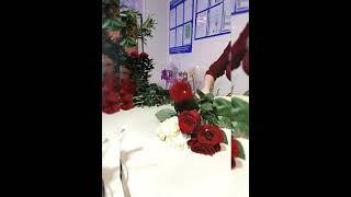 Собираем 25 роз