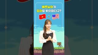 베트남어 기초회화 표현, 영어랑 비슷하다구? #시원스쿨베트남어