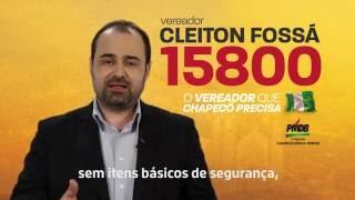 Vereador Cleiton Fossá - Propostas: Itens de Segurança