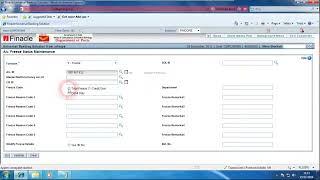 How to freeze an account in DOP Finacle