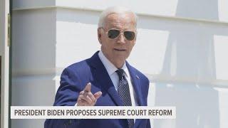 Biden unveils plan for Supreme Court changes, says US stands at 'breach' as public confidence sinks