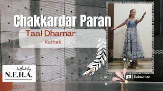 Taal Dhamar ( 14 Beats / 14 Matra) | Chakkardar Paran | Tabla | Kathak Performance | Pt Divyangvakil