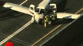 Small Plane Lands on Georgia Highway