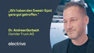 Dr. Andreas Gorbach, Entwicklungsvorstand der Daimler Truck AG, über den Mercedes-Benz eActros 600