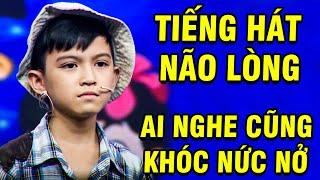 Cả Trường Quay "KHÓC NỨC NỞ" Khi Nghe TIẾNG HÁT NÃO LÒNG Được Cất Lên  TUYỆT ĐỈNH SONG CA NHÍ