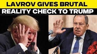 Sergey Lavrov Live | Lavrov Makes Shocking Statement on Donald Trump | Zelensky | Ukraine War