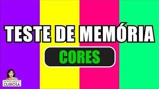 TESTE DE MEMÓRIA COM CORES [ IncrivelMente Curiosa ]