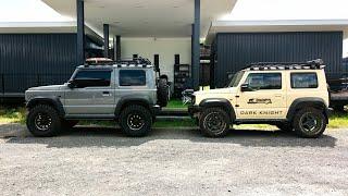 improve the ride of the Jimny JB74 w/o lifting the suspension | eliminate "YAW"(side to side sway)