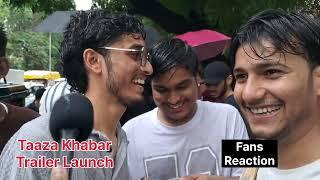 Taaza Khabar Season 2 Trailer Launch Event  | Bhuvan Bam Crazy Fans Reaction | Taaza Khabar 2