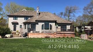 MN CEDAR ROOF CLEANING