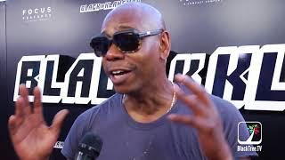 Dave Chappelle compares Clayton Bigsby to the real BlacKkKlansman at Premiere