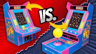 COMPARISON: 2024 Ms. Pac-Man Joystick Player vs. 2023 Ms. Pac-Man Micro Player Pro