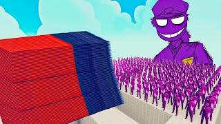 100x PURPLEGUY + 1x GIANT vs 3 EVERY GOD - Totally Accurate Battle Simulator TABS