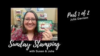 Sunday Stamping Ep 174: Stampin' Up! Sentimental Christmas Designer Paper Flap Card