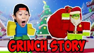 Surviving The Grinch Story on Roblox on Christmas Morning