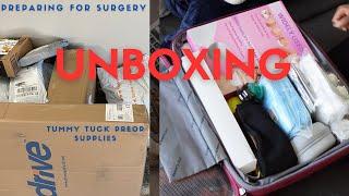 Unboxing My Tummy Tuck Surgery Supplies