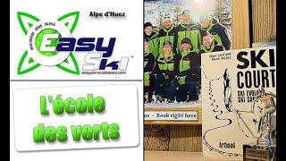 Ecole de ski Alpe d'Huez EASYSKI - les moniteurs verts - 23-24