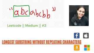 Leetcode 3. Longest Substring Without Repeating Characters