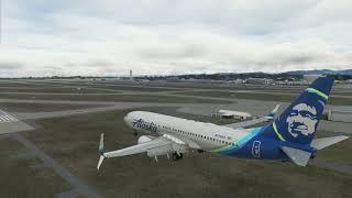 MSFS2020 / Landing at Seattle-Tacoma Intl Airport (KSEA)