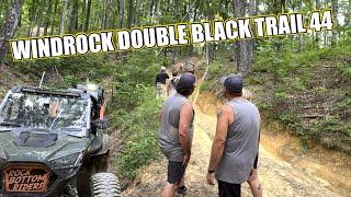 Windrock trail 44 / Double black diamond / New Friends / ​⁠@RockBottomRiders