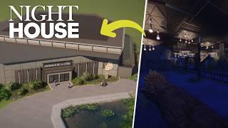 Realistic NIGHT House: Les Animaux de la Lune Planet Zoo