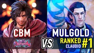 T8  CBM (Clive) vs MULGOLD (#1 Ranked Claudio)  Tekken 8 High Level Gameplay