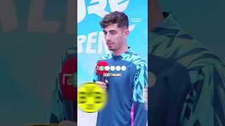 KAI HAVERTZ vs the 54321 FOOTBALL QUIZ  #shorts