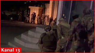 Footage of operation in Russia’s Republic of Dagestan - Soldiers and equipment were brought to area