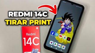 Redmi 14C - Maneira Rápida de Tirar Print