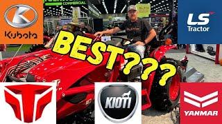 The ULTIMATE Compact Tractor Comparison!!!