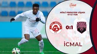 Araz Naxcıvan 0:1 Sabah | Misli Premyer Liqası, 17-ci tur | İCMAL