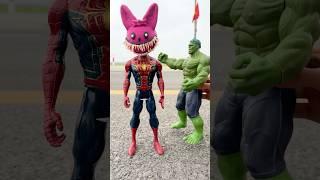 Hulk doesn't like spiderman's head | Fun Toys #sprunki