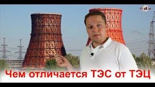 Чем отличается ТЭС от ТЭЦ, от ГРЭС и от КЭС