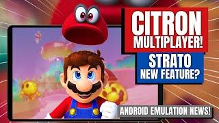 Strato, CITRON, New GBA Emulator, Play! PS2! Android Emulation News!