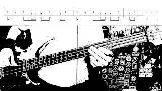 White Rabbit by Jefferson Airplane - Bass Cover with Tabs Play-Along