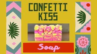 Confetti Kiss Soap!!