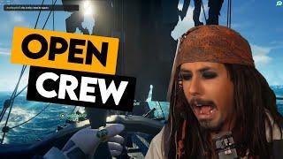 Sea of Thieves : Open Crew with Captain Jack