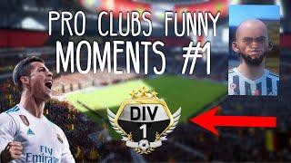 PRO CLUBS FUNNY MOMENTS #1 (FIFA 19)