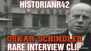 Oskar Schindler | Rare Interview Clip