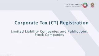 UAE Emara Corporate Tax Registration on portal - July 2023