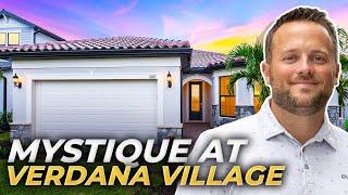 Inside Look At This Stunning MYSTIQUE MODEL In Verdana Village | Estero Florida Real Estate Tour