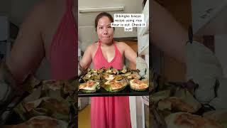 Bibingka Bisaya recipe using rice flour! #subscribe #viral #shorts #bibingka #bakingrecipes