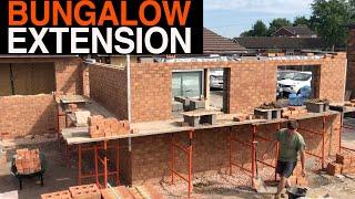 Bricklaying - Massive Bungalow Extension