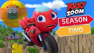 Amazing Helpers ️ Season Two ️ Motorcycle Cartoon | Ricky Zoom | Cartoons For Kids