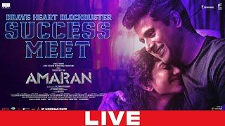 LIVE: #Amaran (Telugu) Success Meet | Siva Karthikeyan | Sai Pallavi | GV Prakash | YouWe Media