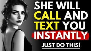 She Will Call And Text You Instantly After This (Just DO THIS!) | Stoicism - Stoic Pulse